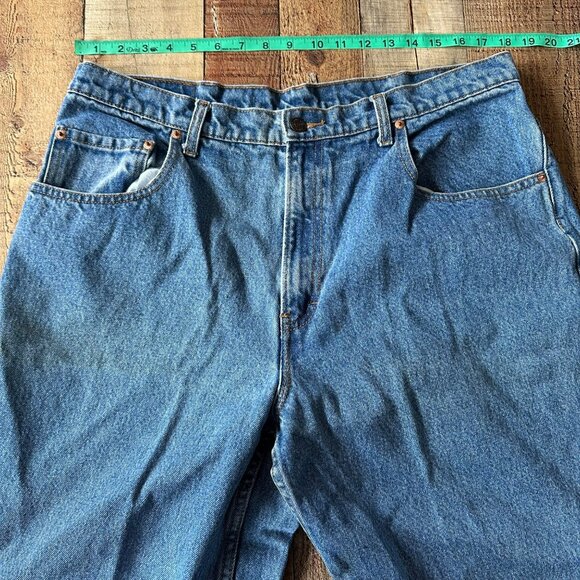 Vintage Jordache Original 100% Cotton Blue Denim Jeans Men's 38x32 Straight Leg - Picture 4 of 10
